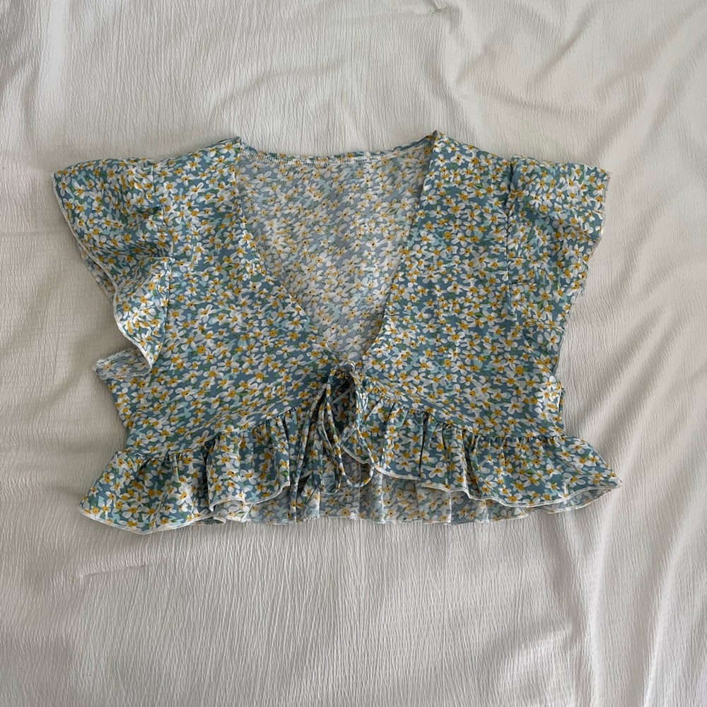 tie front top